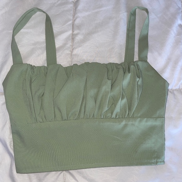 Shein green tank top size xs - Picture 1 of 3